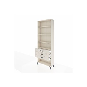 Arges Dolap 4 Raflı 3 Çekmeceli 88x30x243 Aytaşı-aytaşı