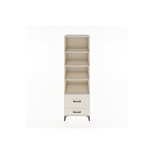 Hyperion Dolap 4 Raflı 2 Çekmeceli 60x44x195 Aytaşı-aytaşı