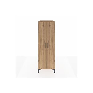 Kronos Dolap 4 Raflı 2 Kapaklı 60x59x182 Çam-çam