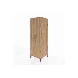 Kronos Dolap 4 Raflı 2 Kapaklı 60x59x182 Çam-çam