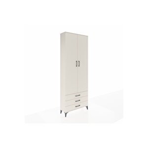 Arges Dolap 5 Raflı 3 Çekmeceli 2 Kapaklı 88x30x243 Aytaşı-aytaşı