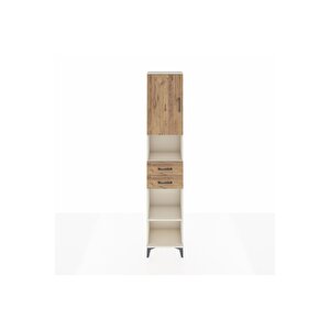 Arges Dolap 4 Raflı 2 Çekmeceli Tek Kapaklı 44x30x221 Aytaşı-çam