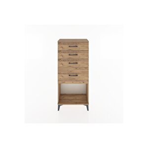 Hyperion Dolap 4 Çekmeceli 60x44x134 Çam-çam