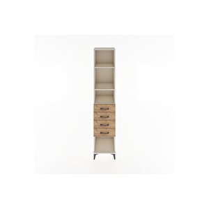 Hyperion Dolap 3 Raflı 4 Çekmeceli 44x44x221 Aytaşı-çam