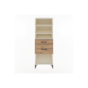 Hyperion Dolap 3 Raflı 2 Çekmeceli 60x44x163 Aytaşı-çam