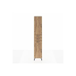Hyperion Dolap 4 Raflı 3 Çekmeceli 2 Kapaklı 44x44x243 Aytaşı-çam