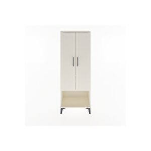 Arges Dolap 2 Raflı 2 Kapaklı Tek Askılı 60x30x163 Aytaşı-aytaşı