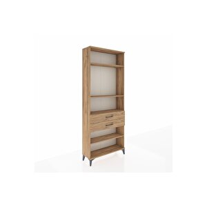 Arges Dolap 4 Raflı 2 Çekmeceli 88x30x221 Çam-çam