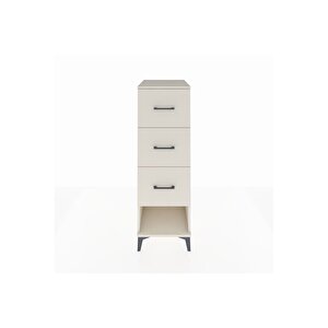 Kronos Dolap 3 Çekmeceli 44x59x134 Aytaşı-aytaşı