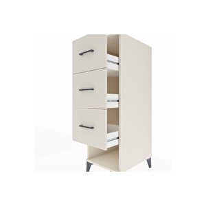 Kronos Dolap 3 Çekmeceli 44x59x134 Aytaşı-aytaşı