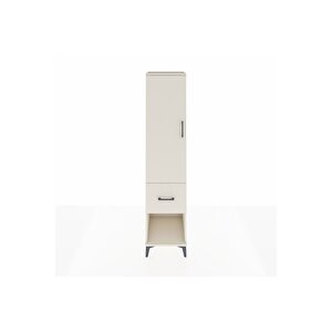 Hyperion Dolap 2 Raflı Tek Çekmeceli Tek Askılı 44x44x195 Aytaşı-aytaşı