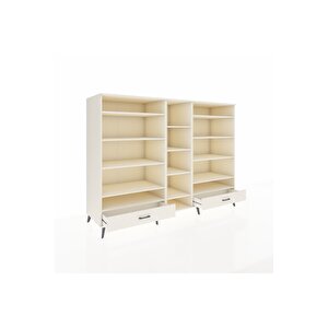 Kronos Dolap 14 Raflı 2 Çekmeceli  220x59x163 Aytaşı-aytaşı