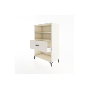 Hyperion Dolap 2 Raflı Tek Çekmeceli 88x44x134 Aytaşı-aytaşı