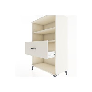Hyperion Dolap 2 Raflı Tek Çekmeceli 88x44x134 Aytaşı-aytaşı