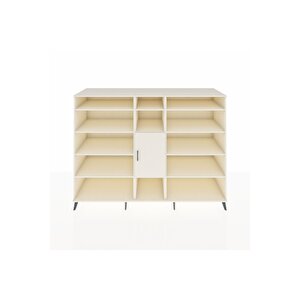 Kronos Dolap 12 Raflı Tek Kapaklı  220x59x163 Aytaşı-aytaşı