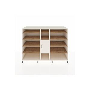 Kronos Dolap 12 Raflı Tek Kapaklı  220x59x163 Aytaşı-aytaşı/çam