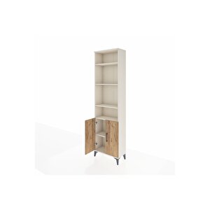 Arges Dolap 5 Raflı 2 Kapaklı 60x30x221 Aytaşı-çam