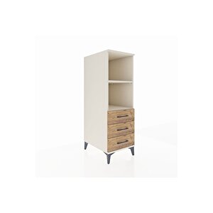 Kronos Dolap 2 Raflı 3 Çekmeceli 44x59x134 Aytaşı-çam
