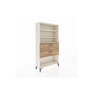 Arges Dolap 3 Raflı 2 Çekmeceli 88x30x163 Aytaşı-çam