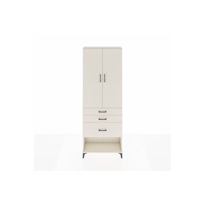 Arges Dolap 3 Raflı 3 Çekmeceli 2 Kapaklı 88x30x243 Aytaşı-aytaşı