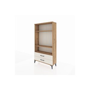 Arges Dolap 3 Raflı 2 Çekmeceli 88x30x163 Çam-aytaşı