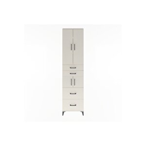 Arges Dolap 4 Raflı 4 Çekmeceli 4 Kapaklı 60x30x243 Aytaşı-aytaşı