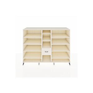 Kronos Dolap 11 Raflı 3 Çekmeceli  220x59x163 Aytaşı-aytaşı