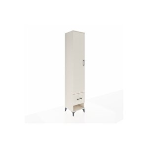 Hyperion Dolap 5 Raflı Tek Çekmeceli Tek Kapaklı 44x44x243 Aytaşı-aytaşı