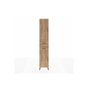 Hyperion Dolap 4 Raflı 2 Çekmeceli 2 Kapaklı 44x44x243 Aytaşı-çam