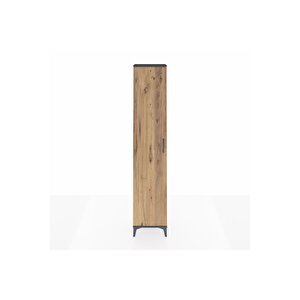 Arges Dolap 5 Raflı Tek Kapaklı 44x30x221 Antrasit-çam