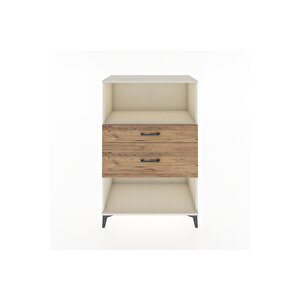 Hyperion Dolap Tek Raflı 2 Çekmeceli 88x44x134 Aytaşı-çam