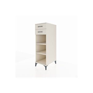 Kronos Dolap 2 Raflı 2 Çekmeceli 44x59x134 Aytaşı-aytaşı