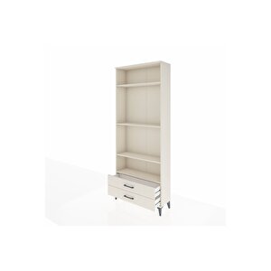 Arges Dolap 4 Raflı 2 Çekmeceli 88x30x221 Aytaşı-aytaşı