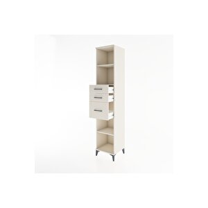Hyperion Dolap 3 Raflı 3 Çekmeceli 44x44x221 Aytaşı-aytaşı