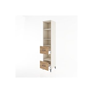 Hyperion Dolap 4 Raflı 2 Çekmeceli 44x44x221 Aytaşı-çam