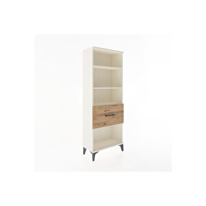 Arges Dolap 3 Raflı Tek Çekmeceli 60x30x163 Aytaşı-çam