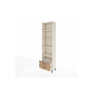 Arges Dolap 5 Raflı 2 Çekmeceli 60x30x221 Aytaşı-çam