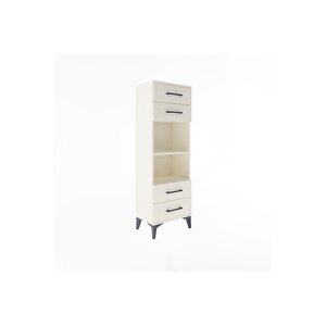 Arges Dolap 2 Raflı 4 Çekmeceli 44x30x134 Aytaşı-aytaşı