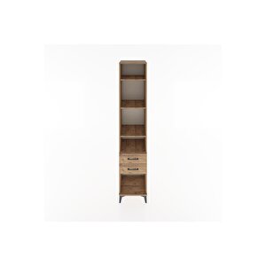 Hyperion Dolap 4 Raflı 2 Çekmeceli 44x44x221 Çam-çam