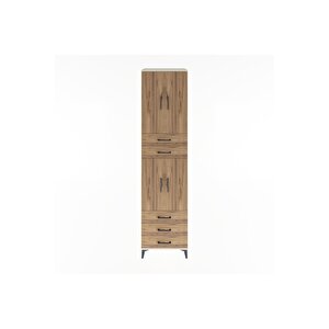 Hyperion Dolap 4 Raflı 5 Çekmeceli 4 Kapaklı 60x44x243 Aytaşı-çam
