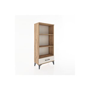 Hyperion Dolap 3 Raflı Tek Çekmeceli 60x44x134 Çam-aytaşı