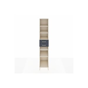 Hyperion Dolap 5 Raflı 2 Çekmeceli 44x44x243 Aytaşı-antrasit