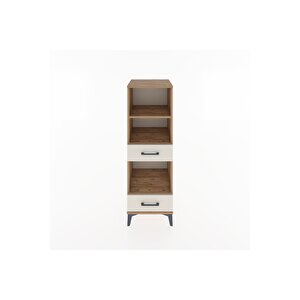 Hyperion Dolap 3 Raflı 2 Çekmeceli 44x44x134 Çam-aytaşı