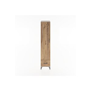 Hyperion Dolap 3 Raflı Tek Çekmeceli Tek Askılı 44x44x221 Aytaşı-çam