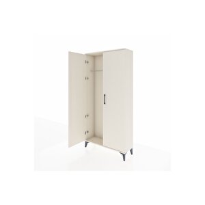 Arges Dolap 2 Kapaklı Tek Askılı 88x30x182 Aytaşı-aytaşı