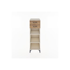 Hyperion Dolap 2 Raflı 2 Çekmeceli 44x44x134 Aytaşı-çam