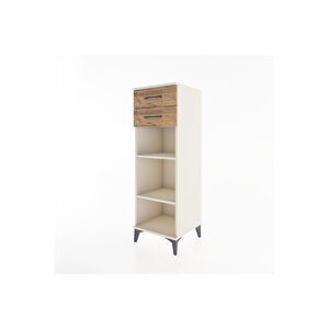 Hyperion Dolap 2 Raflı 2 Çekmeceli 44x44x134 Aytaşı-çam