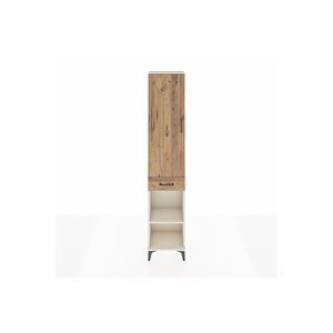 Arges Dolap 3 Raflı Tek Çekmeceli Tek Askılı 44x30x221 Aytaşı-çam