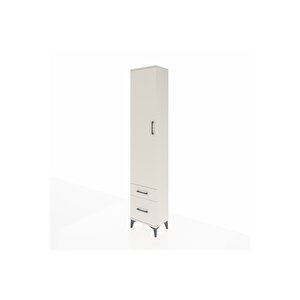 Arges Dolap 2 Raflı 2 Çekmeceli Tek Askılı 44x30x221 Aytaşı-aytaşı
