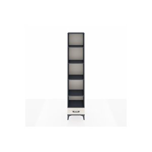 Arges Dolap 5 Raflı Tek Çekmeceli 44x30x221 Antrasit-aytaşı